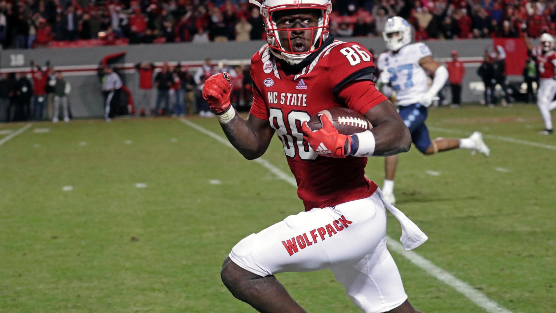 NC State's Emeka Emezie Highlights Against UNC - Stadium