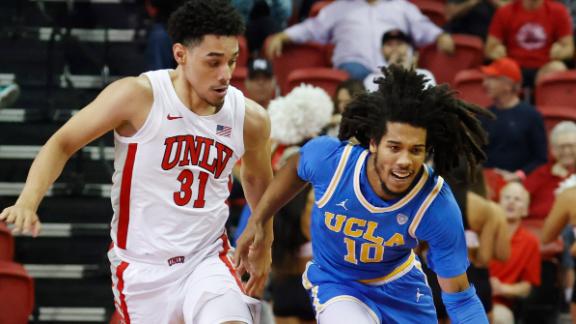 Tyger Campbell drains logo 3-pointer to extend UCLA's lead