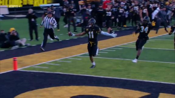 Jalen Virgil goes 97 yards on the kickoff return for a TD - ESPN Video