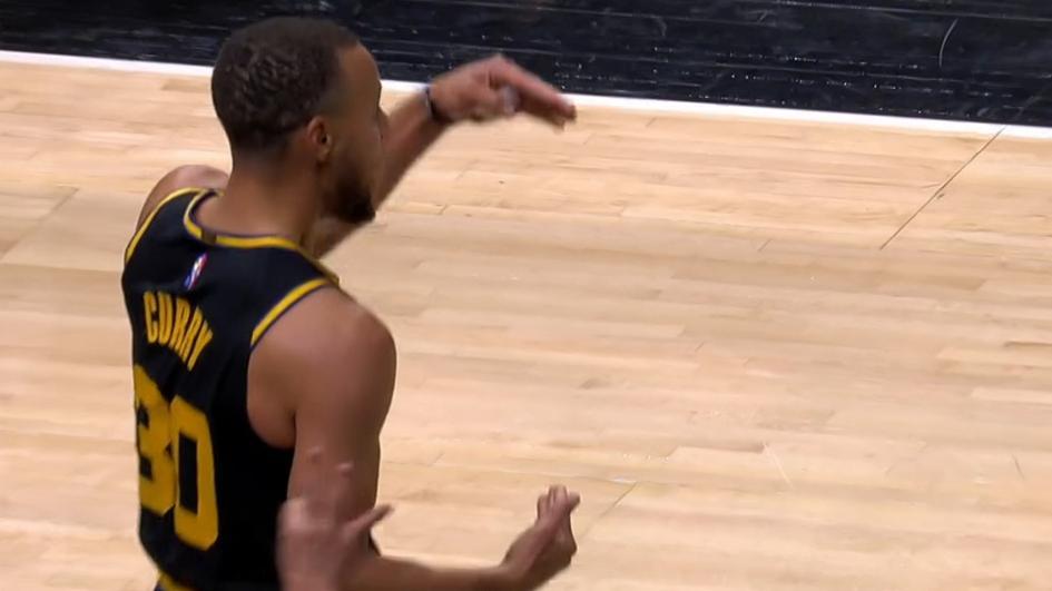 Curry gets T'd up, later gives the ref a tech after big 3