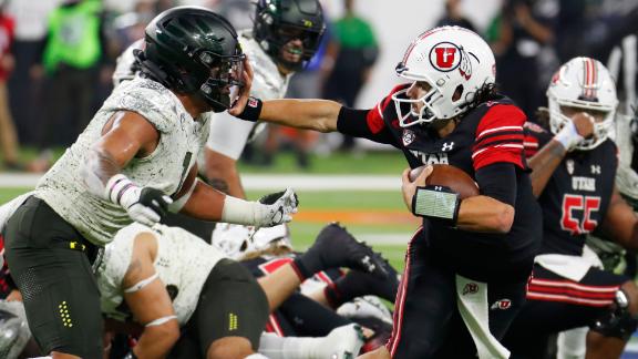 Utah routs Oregon once again to win Pac-12 title