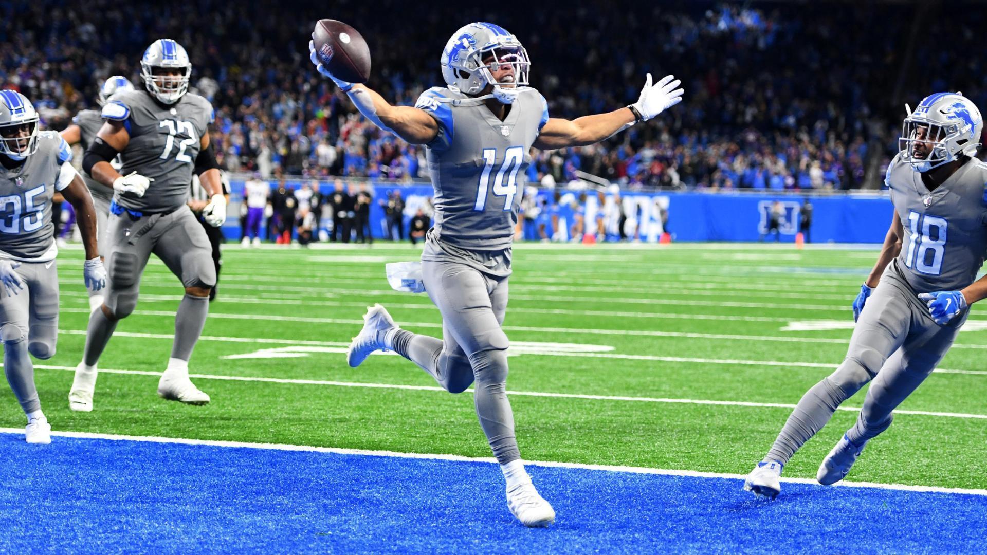 Lions stun Vikings on final play to win first game of season