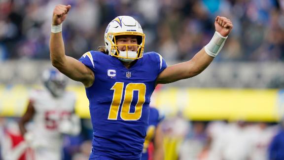 Herbert's stellar three-TD performance leads Chargers to dominant win