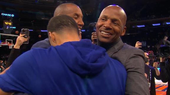 Steph Curry and his dad share an emotional moment after he breaks 3-point  record