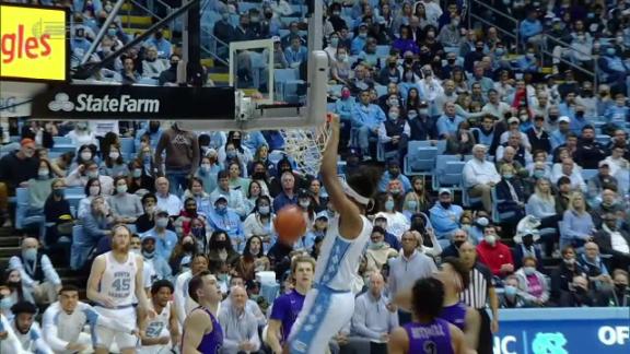 Tar Heels pull away in the second half to take down Furman