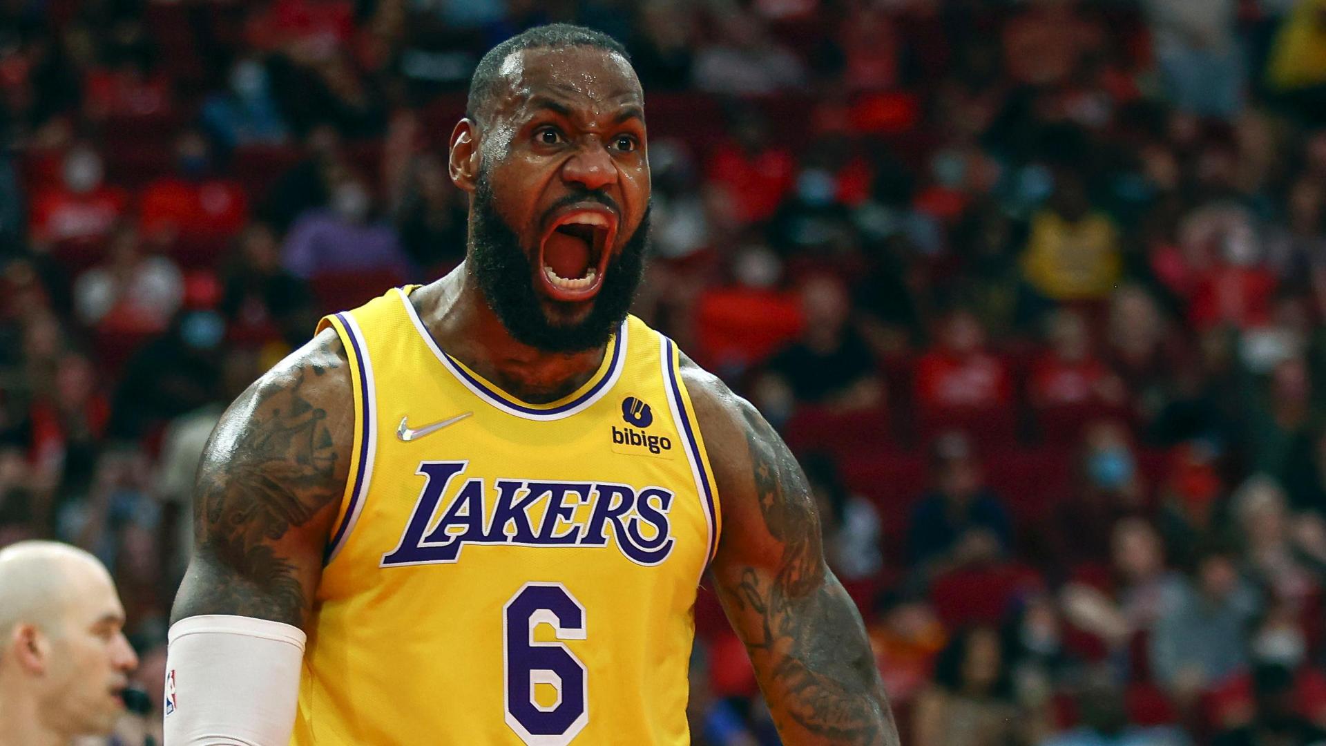 James, Westbrook have tripledoubles, Lakers' skid ends at 5 ABC7 Los