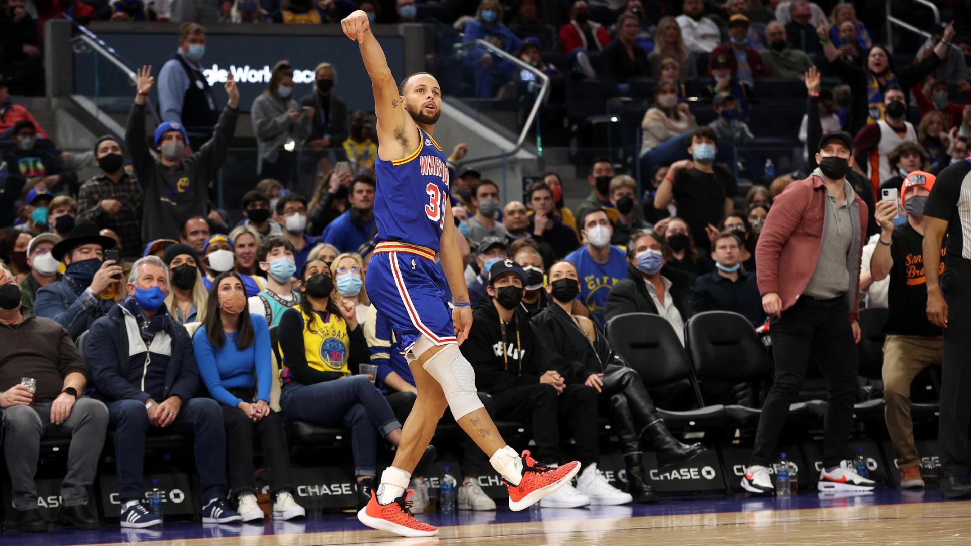 Curry makes 3,000th 3pointer, Nuggets edge Warriors 8986 ABC7 San