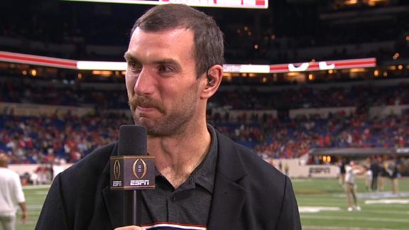 Andrew Luck speaks about his selection into the CFB Hall of Fame
