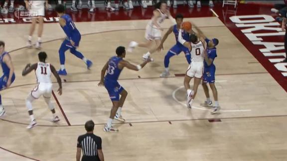 Jordan Goldwire gets the and 1 to drop for Oklahoma