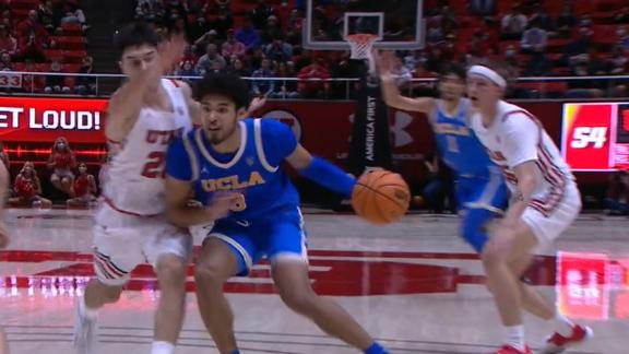 Johnny Juzang's nice shot helps pad UCLA's lead late