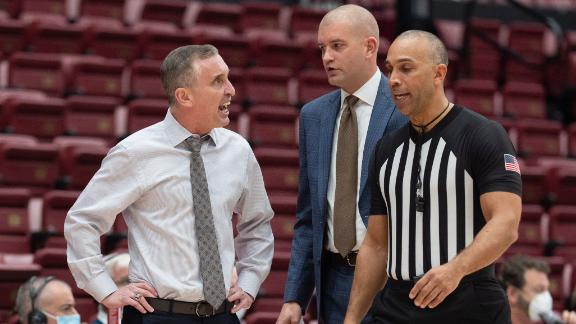 Bobby Hurley irate at officials after ASU's loss to Stanford