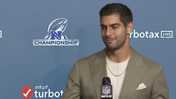 Jimmy Garoppolo, facing uncertain future with San Francisco 49ers