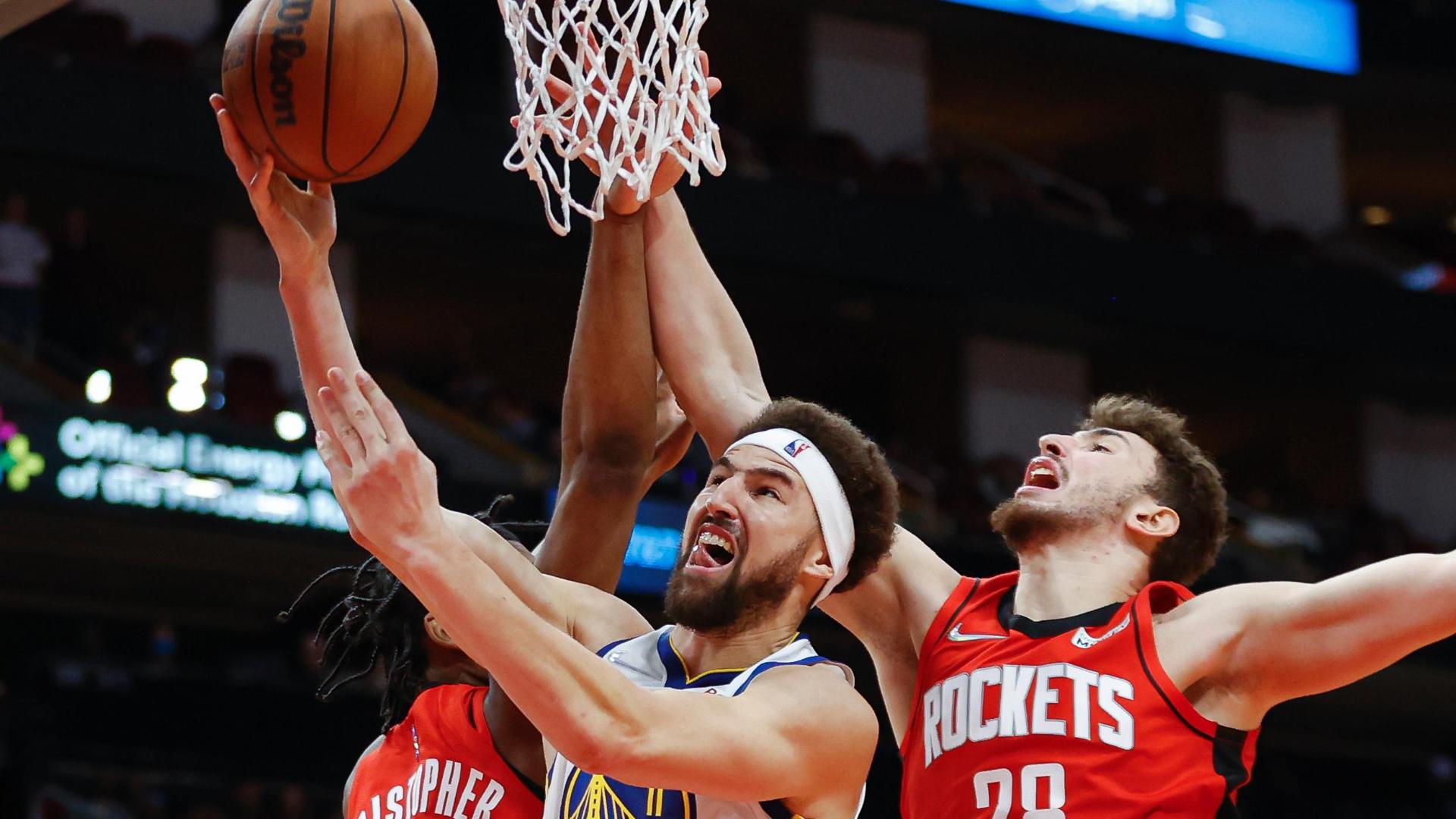 Curry heats up late to lead Warriors over Rockets 122-108 - ABC7 San ...