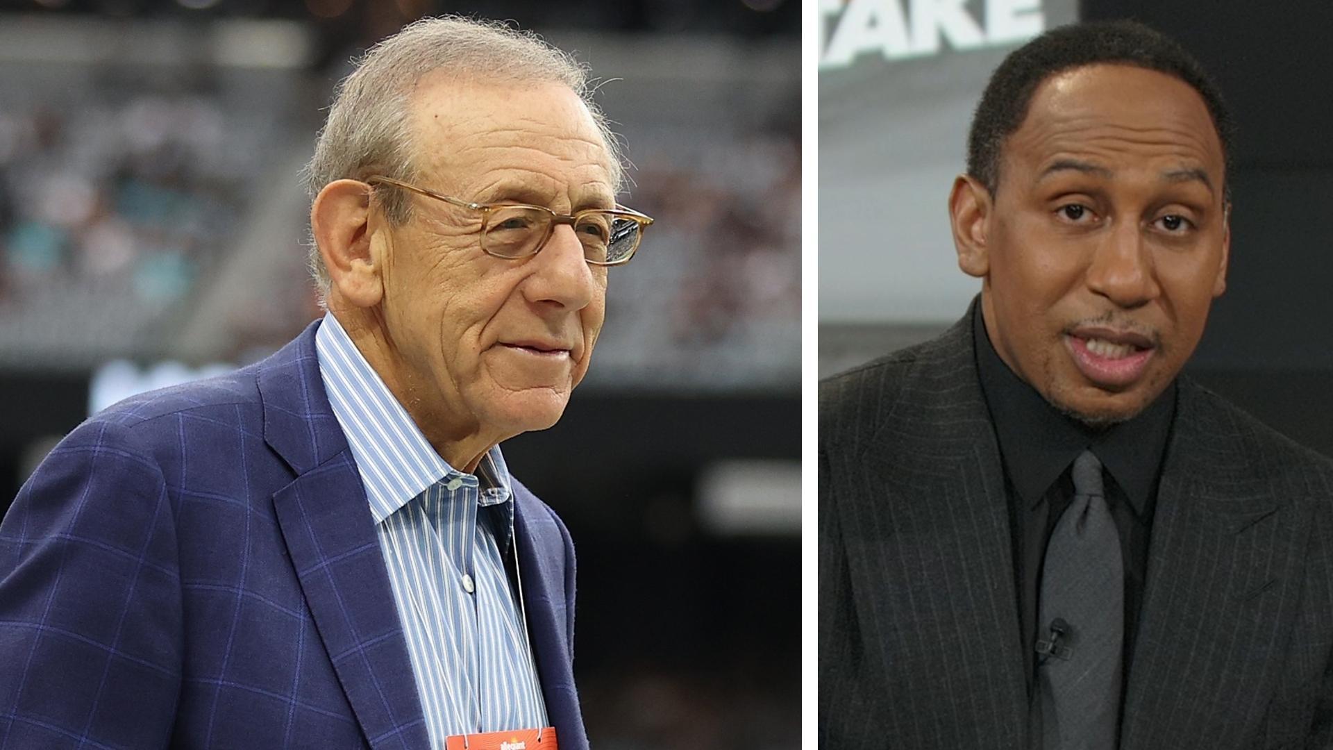 Stephen A. calls for Stephen Ross' removal as NFL owner if bribery allegations are true