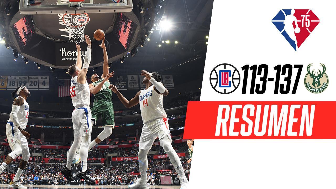 Clippers vs. Bucks final score: Clippers fall to Bucks 137-113
