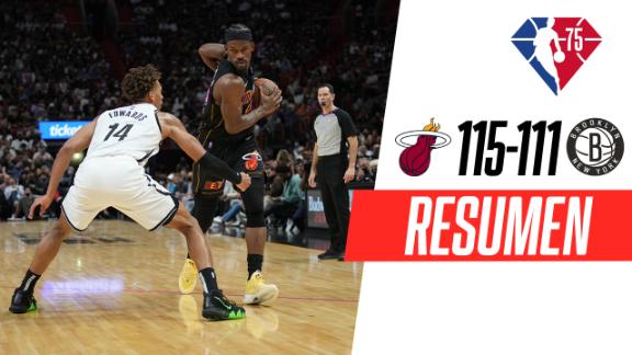 Nets 111-115 Heat (12 de Feb., 2022) Resultado Final - ESPN DEPORTES