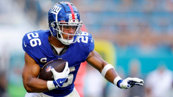 Giants GM Joe Schoen recently spoke with Saquon Barkley's representation:  'We want him to be here'