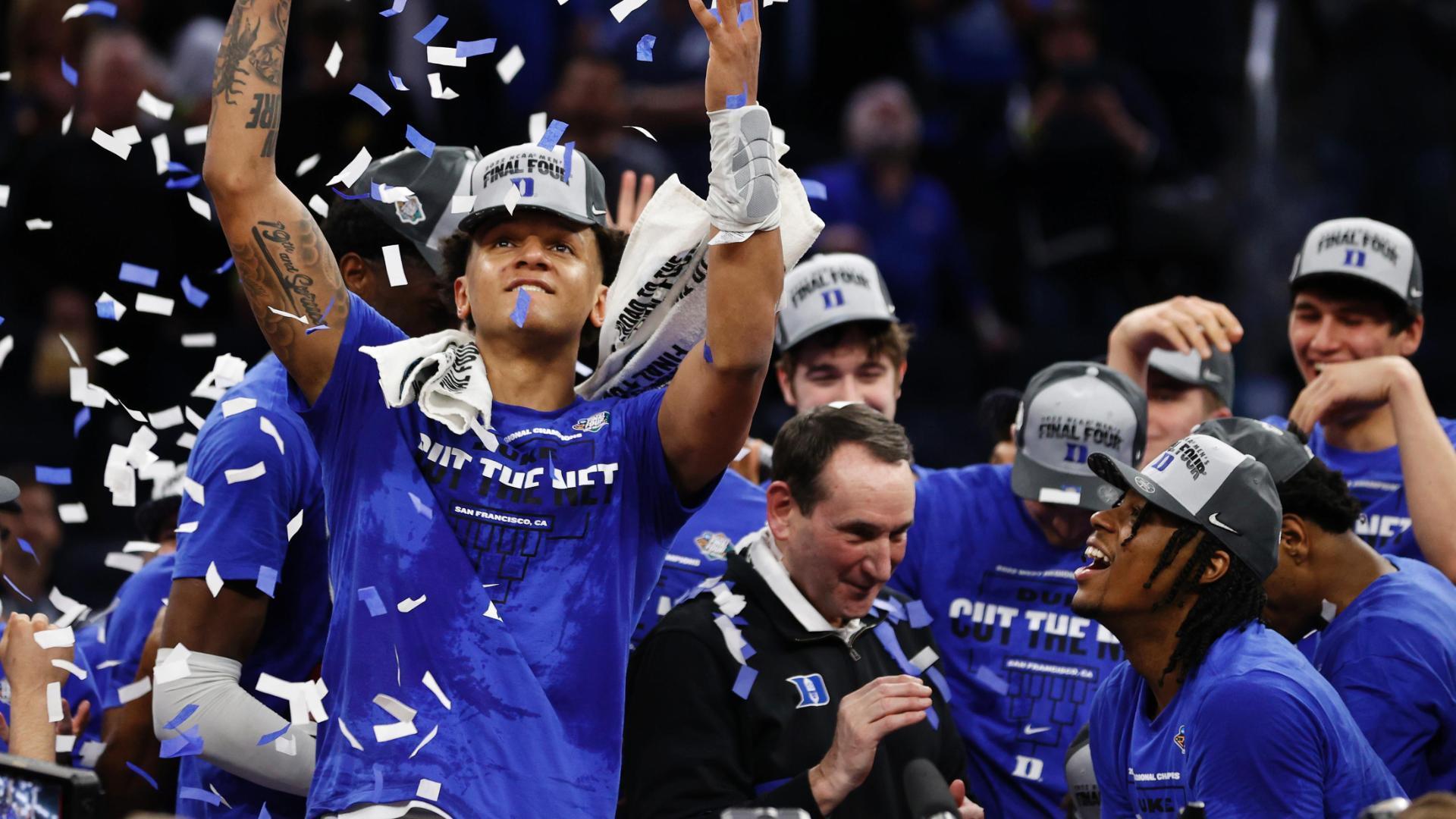 Duke uses 10-0 run to breeze past Arkansas and into the Final Four
