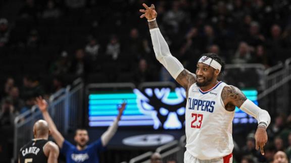 Robert Covington erupts for career-high 43 as Clips drop 153 points