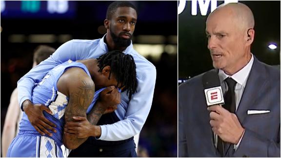 Jay Bilas breaks down UNC's disappointing 2nd-half performance