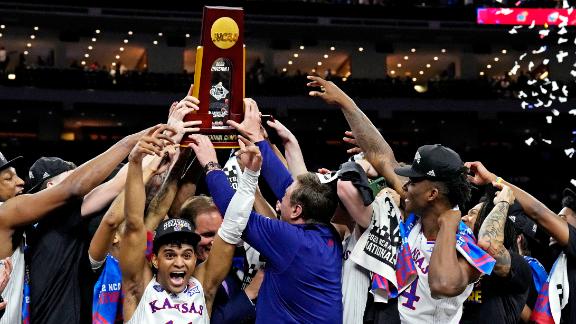 Kansas complete historic comeback to win national title