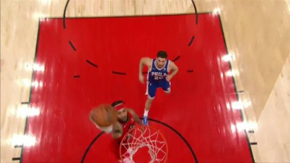 Trent throws down Raptors' dunk