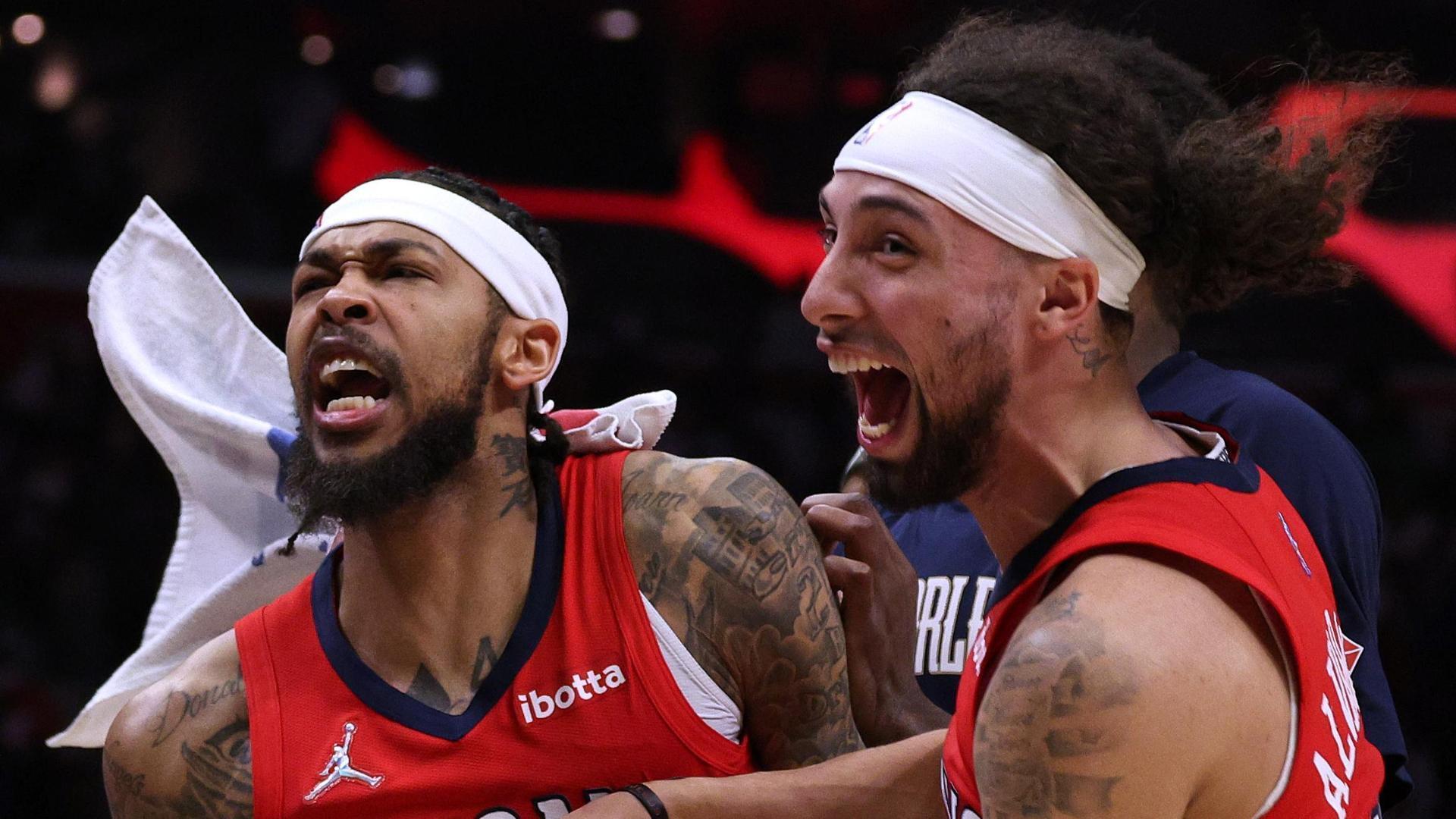 Pelicans earn 105101 win over Clippers, claim No. 8 seed ABC7 Los