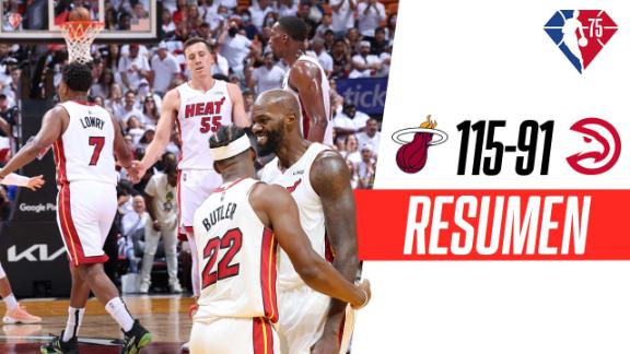 Hawks 91-115 Heat (17 de Abr., 2022) Resultado Final - ESPN DEPORTES