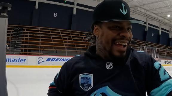 Marshawn Lynch on a Zamboni is a sight 