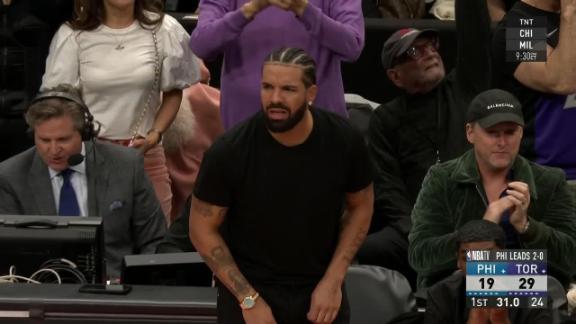 Drake hyped after Anunoby 3