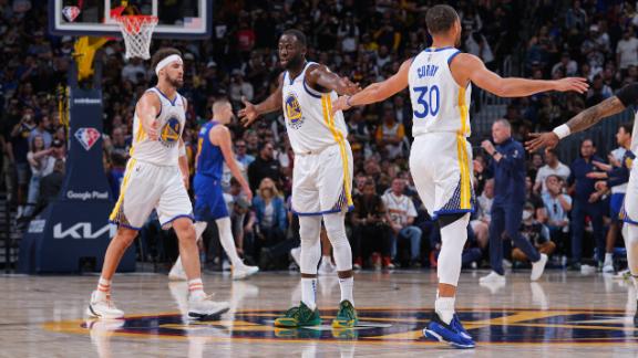 Warriors rally late to take 3-0 series lead over Nuggets