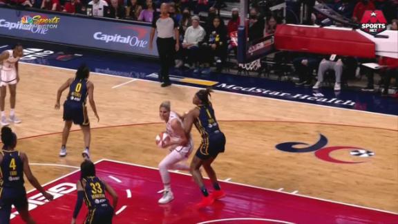 Delle Donne makes beautiful move inside for bucket