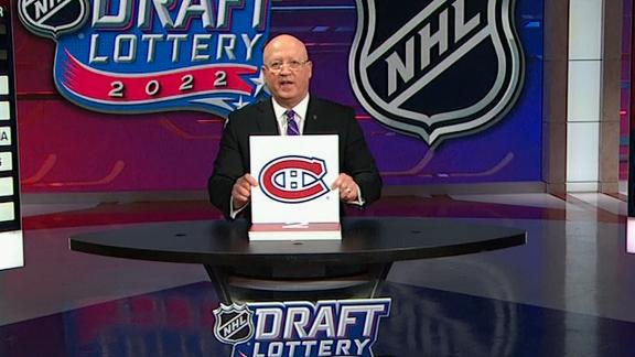Canadiens receive 2022 No. 1 overall pick in NHL draft lottery