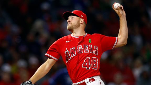 Los Angeles Angels Rookie Reid Detmers Throws Historic No-Hitter Against  The Rays - ESPN 98.1 FM - 850 AM WRUF