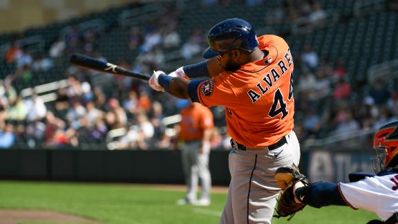 Jose Altuve cycle: Astros second baseman hits single, double, triple, home  run against Boston Red Sox - ABC13 Houston