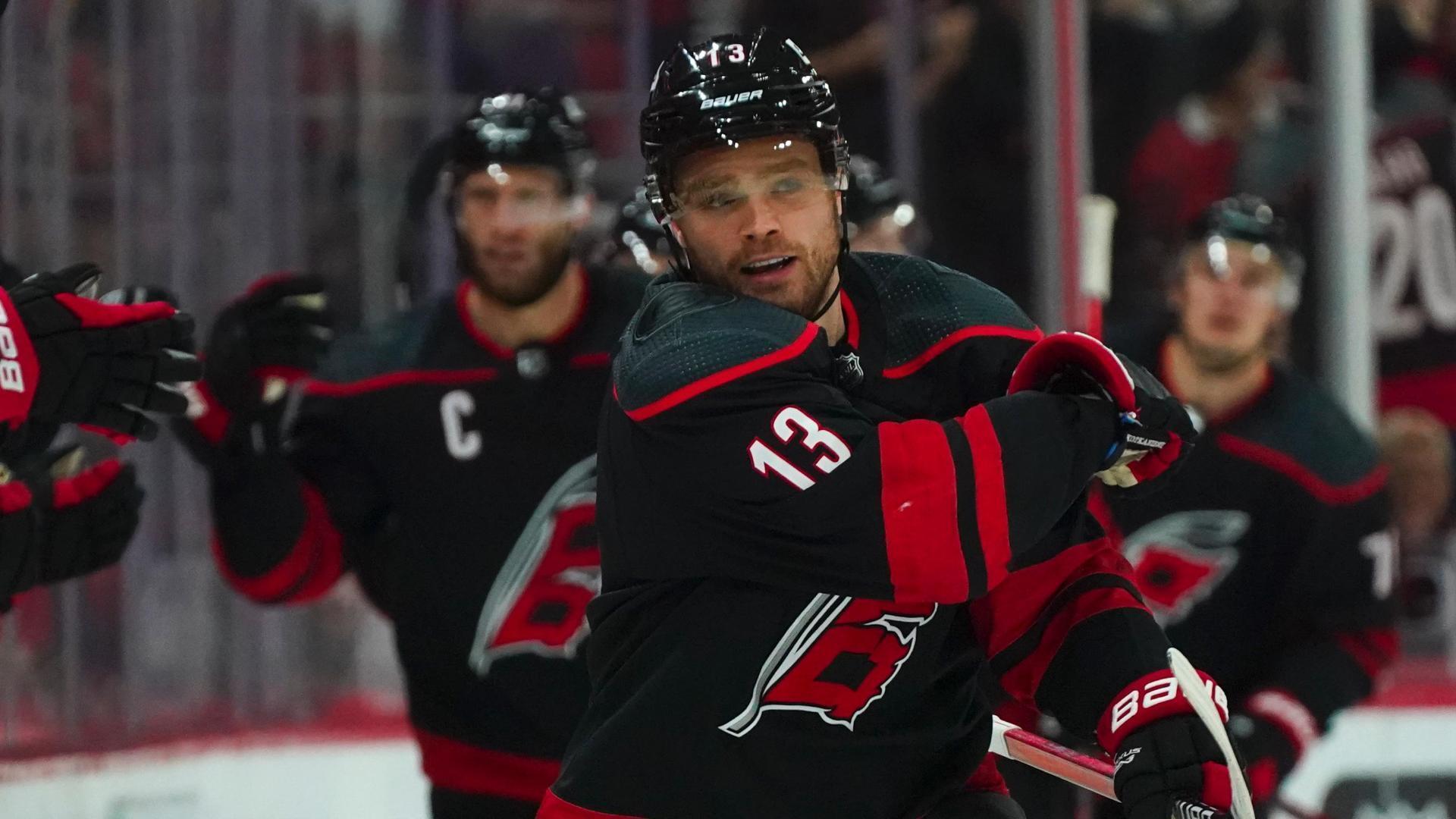 Max Domi's second goal increases Hurricanes' lead
