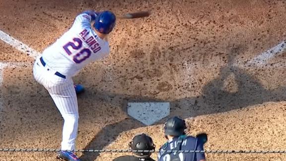 Pete Alonso: Home Run Derby pitcher video shows him hitting corner