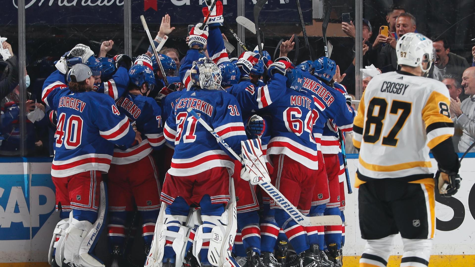 Rangers rally again to win Game 7 in an OT classic