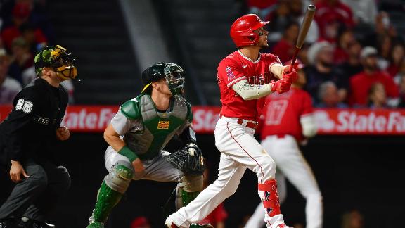 Andrew Velazquez extends Angels' lead with 2-run jack