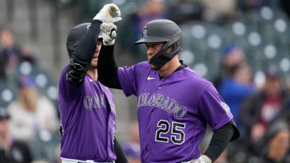 Connor Joe's eighth-inning homer lifts Rockies over Dodgers