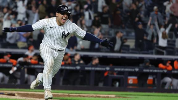 Yankees' Jose Trevino sheds tears of joy, sadness - Newsday