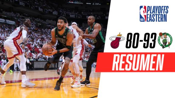 Celtics 93-80 Heat (25 de May., 2022) Resultado Final - ESPN DEPORTES