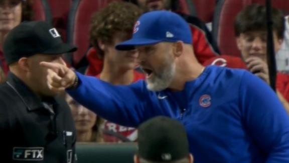 David Ross ejected in the 9th inning