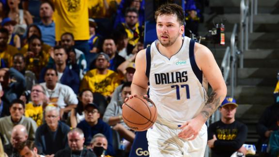 Luka pulls Mavs closer with impressive string of buckets to end third