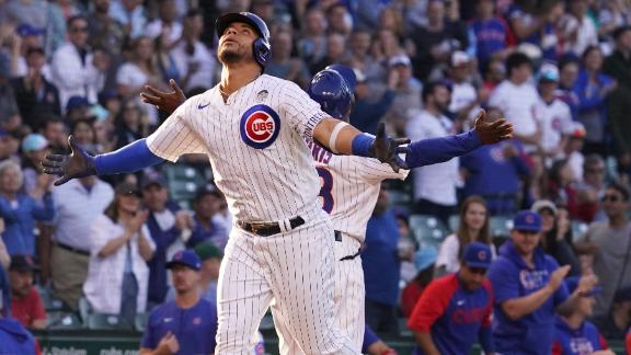 Schwindel, Contreras and Happ homer as Cubs top Cards 7-5 - ABC7