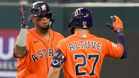 Astros Set Record With Two Immaculate Innings Against Rangers - The New  York Times