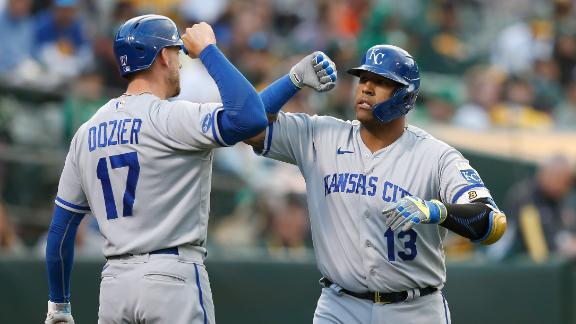 Salvador Perez, Kyle Isbel homer as Royals beat Athletics