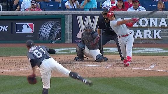 Hoskins' pinch-hit in 10th, Phils top Nats; 15 W in 17 games - 6abc  Philadelphia