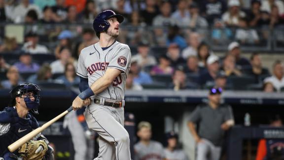 Tucker homers to back up a strong start by Verlander as the Astros