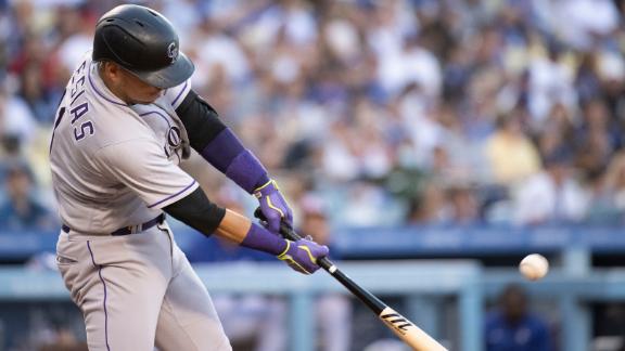 Dodgers beat Rockies 5-3 as Thompson's 3-run HR backs Urías